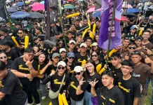 Pemuda GMIM Petra Poopoh Ikuti Selebrasi Paskah dan HUT ke-100 Pemuda GMIM