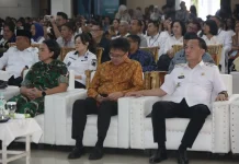 Caroll-Sendy Hadiri Sosialisasi KUR Perumahan dan Peluncuran BSPS di Manado