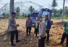 AKBP Irwanto Tinjau Lokasi Panen Raya dan Penanaman Jagung di Motoboi Kecil