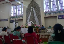 Ibadah Minggu di Gereja Syalom Tombatu Berlangsung Khidmat