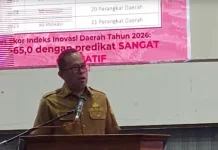 Wawali Richard di Rakor Inovasi Daerah: Ada Reward dan Punishment bagi OPD
