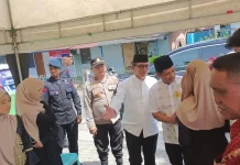 Polsek Mapanget Amankan Kegiatan Halalbihalal di Masjid Al Muhajirin Paniki Dua