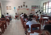 Hari Ketiga ASAJ, SMA Negeri 3 Manado  Ujian Sejarah dan Matematika