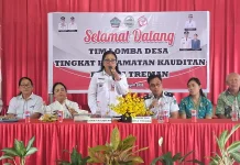 Kecamatan Kauditan Gelar Penilaian Lomba Desa di Treman