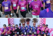 Kapolda Sulut dan Bhayangkari Ramaikan Kemala Run 2026 di Bali