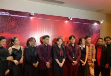 Wakil Wali Kota Tomohon Sendy Rumajar, Hadiri Premiere Film Songko di XXI Manado