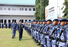 Peringatan HUT ke-80 TNI AU di Lanud Sam Ratulangi Manado