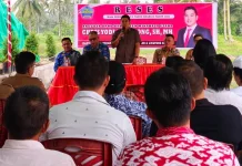 Anggota DPRD Minut Gekar Reses di Kecamatan Talawaan
