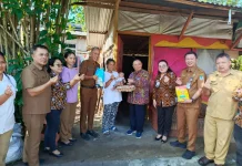 Aksi GENTING Jangkau 10 Keluarga Risiko Stunting di Manado