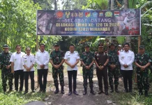 TMMD ke-128 Dibuka di Tababo Selatan, TNI dan Warga Bersinergi Bangun Desa