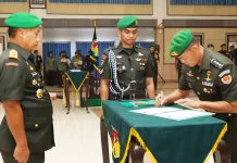 Pimpin Sertijab Pamen, Pangdam  Merdeka: Dibutuhkan Pemimpin yang Visioner