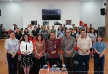 Kanwil Kemenkum Sulut Hadiri Perayaan Paskah Lintas Kementerian