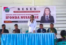 Sasar Dapil IV, Ifonda Nusah Gelar Reses di Desa Tumaluntung