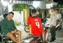 Polsek Pinolosian Gelar Patroli PANTERA ditengah Masyarakat