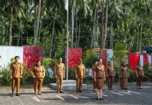 Kecamatan Liktim Gelar Apel Hari OTDA ke 30 Tahun