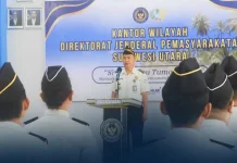 Perkuat Sinergi Kinerja, Kanwil Ditjenpas Sulut Gelar Apel Pagi