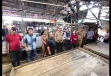 Pansus LKPJ DPRD Minahasa Tinjau Pasar Sonder, Soroti Infrastruktur