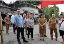 DPRD Minahasa Tinjau Pasar Kawangkoan, Pansus LKPJ Soroti Lapak