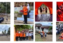 BPBD Manado Gelar Apel Kesiapsiagaan Bencana di SMP Negeri 8 Manado