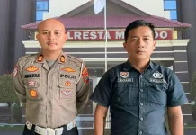 Tersangka Lakalantas di Wanea Resmi Ditahan Polresta Manado