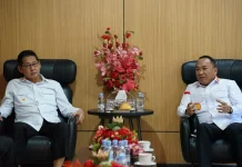 Bertemu Wali Kota Bitung, Kakanwil Kemenkum Sulut Bahas Penguatan IRH dan KI