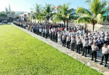Polda Sulut Gelar Apel Siaga jelang May Day 2026, Pastikan Kondusivitas Wilayah