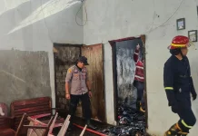 Kebakaran di Karumenga, Rumah Dua Keluarga Ludes Dilalap Api