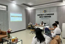 Kepala Kantah Tomohon Pimpin Monitoring LKE Menuju WTAB