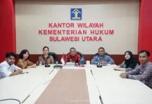 Ikuti Evaluasi Kinerja BPHN, Kemenkum Sulut Siap Tingkatkan Pembinaan Hukum 2026