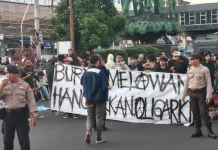 Polresta Manado Amankan Aksi Mayday, Long March Berlangsung Tertib