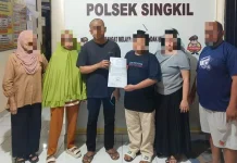 Polsek Singkil Selesaikan Kasus Dugaan Penganiayaan Melalui Problem Solving
