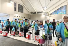 Penerimaan Jemaah Haji Sulut di Embarkasi Balikpapan Berjalan Tertib dan Lancar