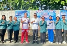 Kapolres Talaud Hadiri Puncak Perayaan HKG PKK ke-54 di Melonguane