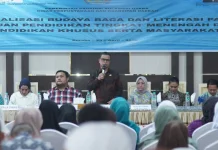 Sosialisasi Budaya Baca dan Literasi pada SPTM serta Pendidikan Khusus
