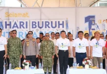 Peringatan May Day 2026 di Manado Berlangsung Damai, Dihadiri Forkopimda