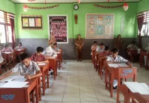 Hari Kedua ASAJ SDN 03 Manado Lancar, 80 Siswa Ujian SPDP dan Matematika