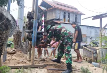 Gotong Royong TNI dan Warga, Sumur Bor TMMD Percepat Akses Air Bersih