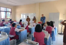 ASAJ SDN 124 Manado Lancar, 40 Siswa Ujian IPA dan Seni Budaya