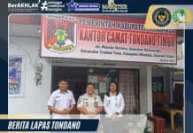 Lapas Tondano Gandeng Pemerintah Kecamatan Perkuat Program Desa Binaan