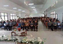Wujud Syukur Kelulusan  SMK Negeri 2 Tondano dalam Suatu Ibadah