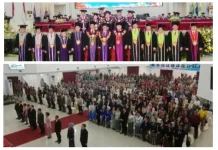10 Guru Besar Unsrat Dikukuhkan, Rektor: Jadi Cahaya bagi Generasi Muda