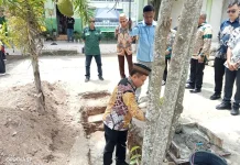 Prosesi Peletakan Batu Pertama Pembangunan Masjid MAN 1 Kotamobagu