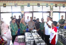 Kapolres Kotamobagu, Kajati Sulut dan Forkopimda Tinjau Program MBG di SMPN 5