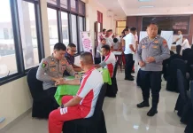 Sie Dokkes Polres Kotamobagu Gelar Pemeriksaan Kesehatan Berkala TA 2026