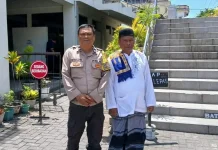 Personel Polresta Manado Gelar Paja Somat, Jaga Keamanan Ibadah Salat Jumat