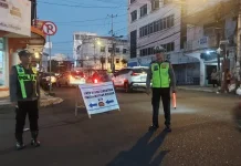 Polsek Jajaran Polresta Manado Gencarkan Giat Silau Mata