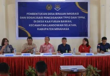Kayuuran Bawah Desa Binaan Imigrasi Manado