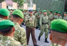 Kunker Menhan guna Amankan Kedatangan Presiden Prabowo ke Sulut dan Gorontalo