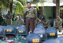 Menhan Tekankan Pentingnya Kualitas Pendidikan Militer pada Secaba Rindam XIII