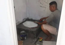 Satgas TMMD Kodim 1302/Minahasa Fokus Selesaikan MCK di Tababo Induk